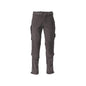 Pantaloni, buzunare pentru genunchi, pantaloni rezistenti, elastici, gri antracit