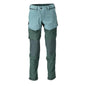 Pantaloni, buzunare pentru genunchi, stretch, pantaloni lejeri, verde pădure deschis/verde pădure