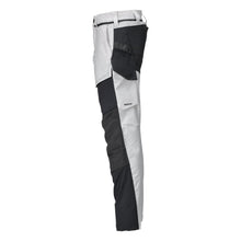Pantaloni cu buzunare pentru genunchi, pantaloni ULTIMATE STRETCH, alb/gri antracit