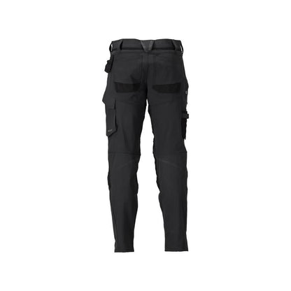 Pantaloni cu buzunare pentru genunchi, pantaloni ULTIMATE STRETCH, negri