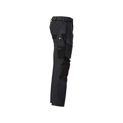 Pantaloni cu buzunare pentru genunchi, pantaloni ULTIMATE STRETCH, negri