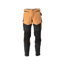 Pantaloni cu buzunare pentru genunchi, pantaloni ULTIMATE STRETCH, maro nuc/negru