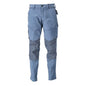 Pantaloni cu buzunare pentru genunchi, pantaloni ULTIMATE STRETCH, albastru piatra