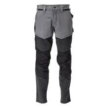 Pantaloni cu buzunare pentru genunchi, pantaloni ULTIMATE STRETCH, gri antracit/negru