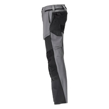 Pantaloni cu buzunare pentru genunchi, pantaloni ULTIMATE STRETCH, gri antracit/negru