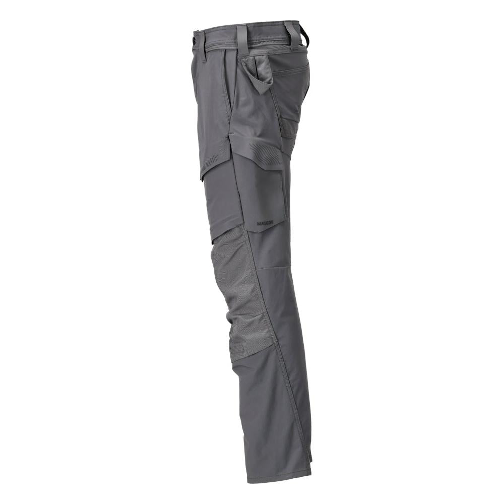 Pantaloni cu buzunare pentru genunchi, pantaloni ULTIMATE STRETCH, gri antracit