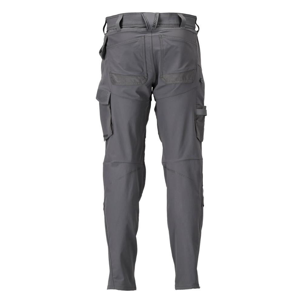 Pantaloni cu buzunare pentru genunchi, pantaloni ULTIMATE STRETCH, gri antracit