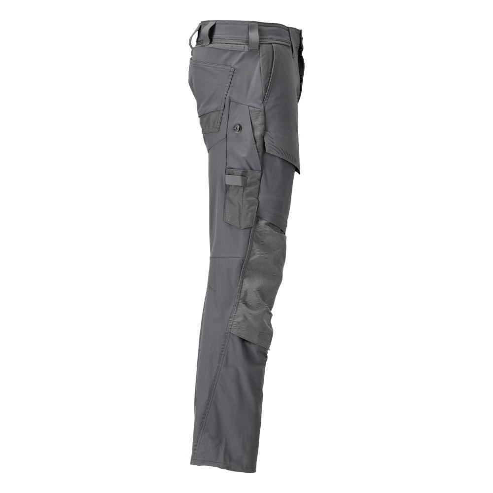 Pantaloni cu buzunare pentru genunchi, pantaloni ULTIMATE STRETCH, gri antracit