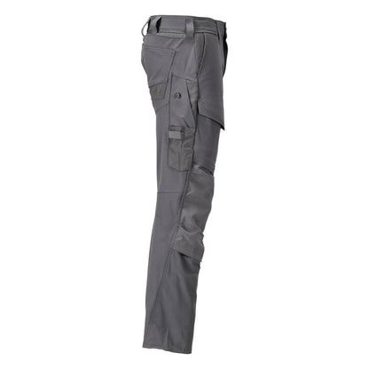 Pantaloni cu buzunare pentru genunchi, pantaloni ULTIMATE STRETCH, gri antracit