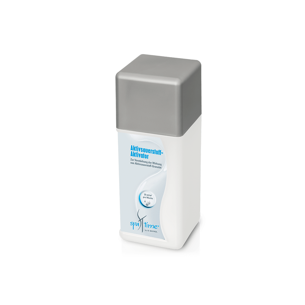 BAYROL SpaTime Activator cu oxigen activ 1 L Fără metale grele, pH neutru | Sticlă (1 l) 