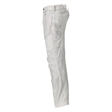 Pantaloni cu buzunare la genunchi, alb