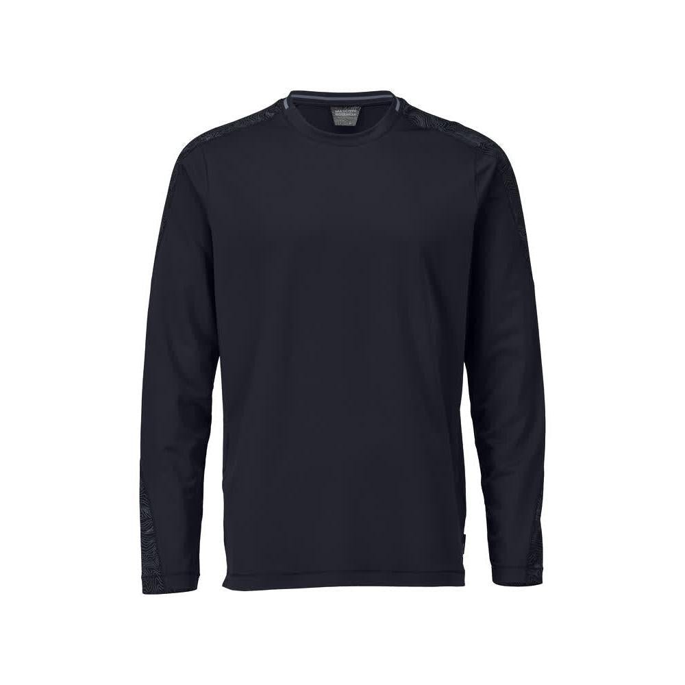 Tricou, maneca lunga, tricou modern fit