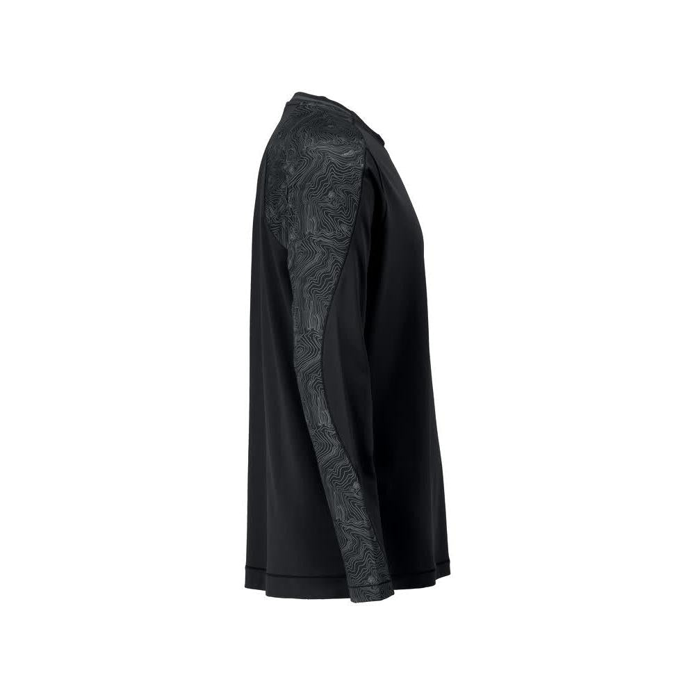 Tricou, maneca lunga, tricou modern fit