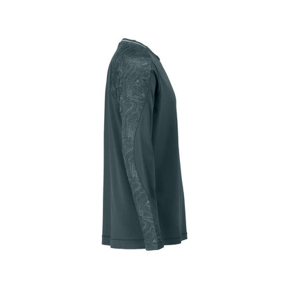 Tricou, maneca lunga, tricou modern fit