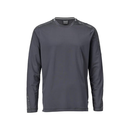 Tricou, maneca lunga, tricou modern fit