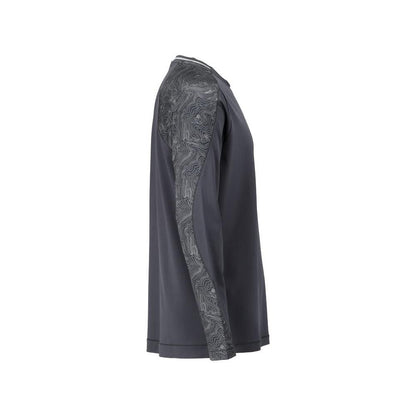 Tricou, maneca lunga, tricou modern fit