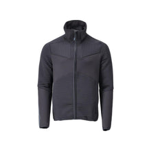 Pulover din lână cu jachetă din microfleece cu fermoar