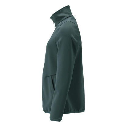 Pulover din lână cu fermoar, jachetă de damă din microfleece