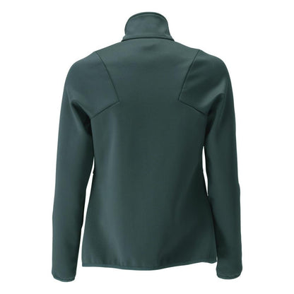 Pulover din lână cu fermoar, jachetă de damă din microfleece