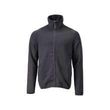 Pulover din lână cu jachetă din microfleece cu fermoar