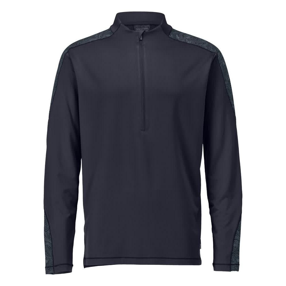 Tricou, maneca lunga, tricou scurt cu fermoar