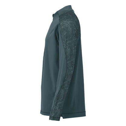 Tricou, maneca lunga, tricou scurt cu fermoar