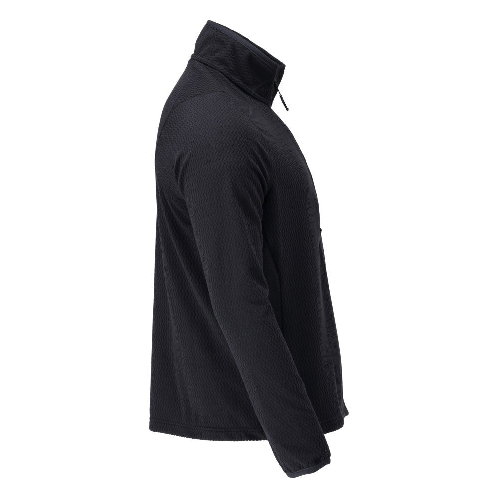 Pulover din microfleece cu jachetă scurtă din microfleece cu fermoar