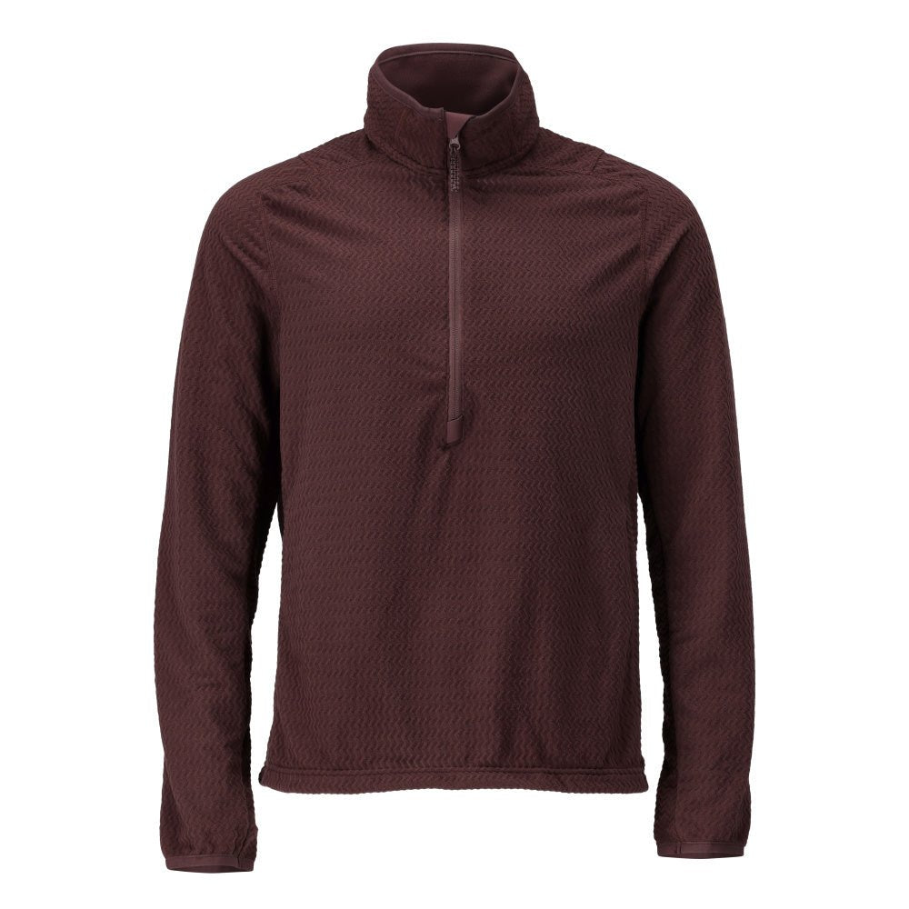 Pulover din microfleece cu jachetă scurtă din microfleece cu fermoar