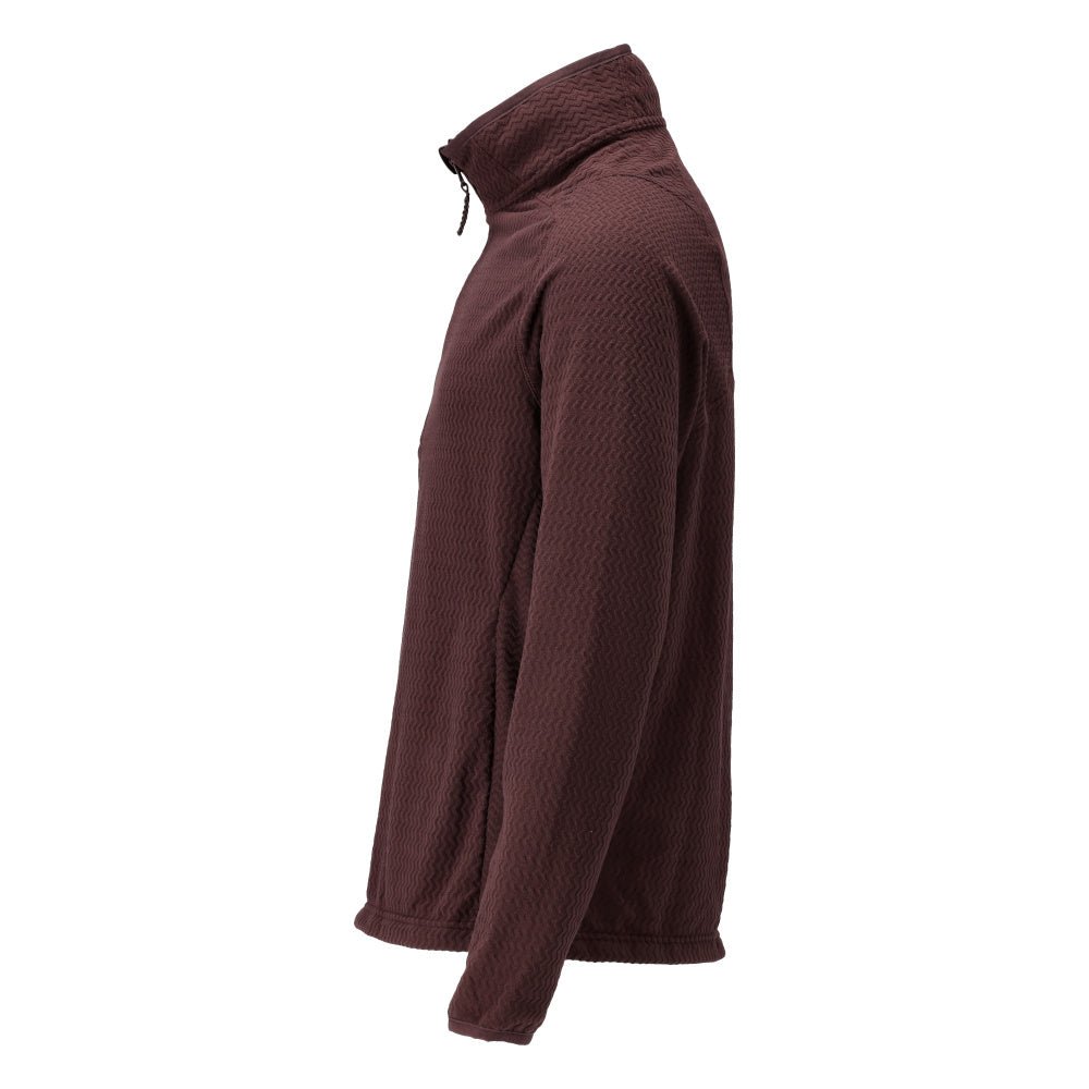 Pulover din microfleece cu jachetă scurtă din microfleece cu fermoar