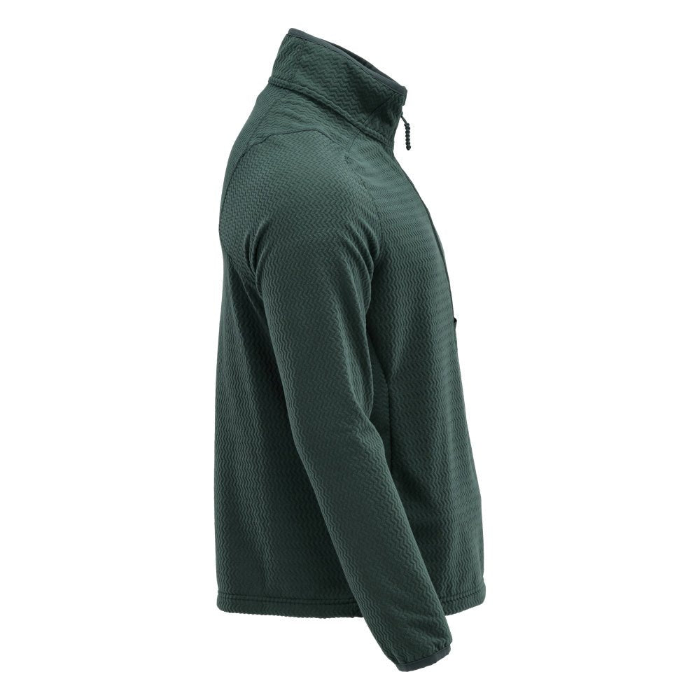 Pulover din microfleece cu jachetă scurtă din microfleece cu fermoar