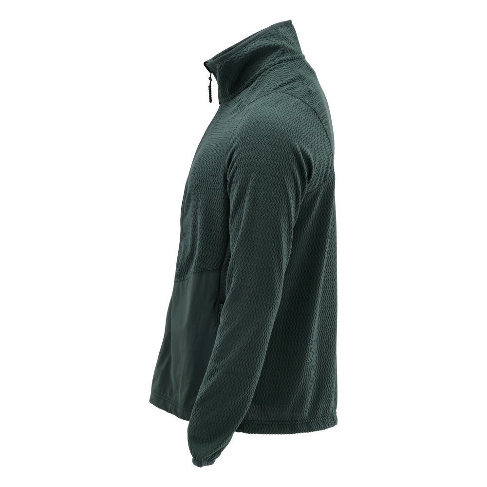 Pulover din microfleece cu jachetă din microfleece cu fermoar