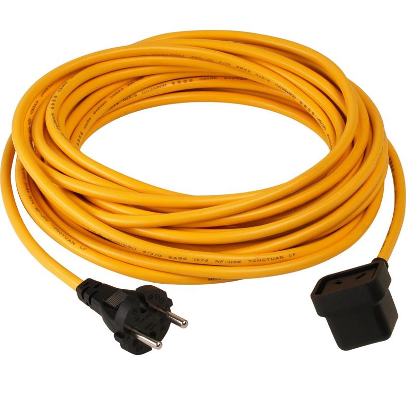 Cablu de alimentare Numatic NuCable 3 fire, 15,0 x 1,50 mm, galben | Pachet (1 bucata)