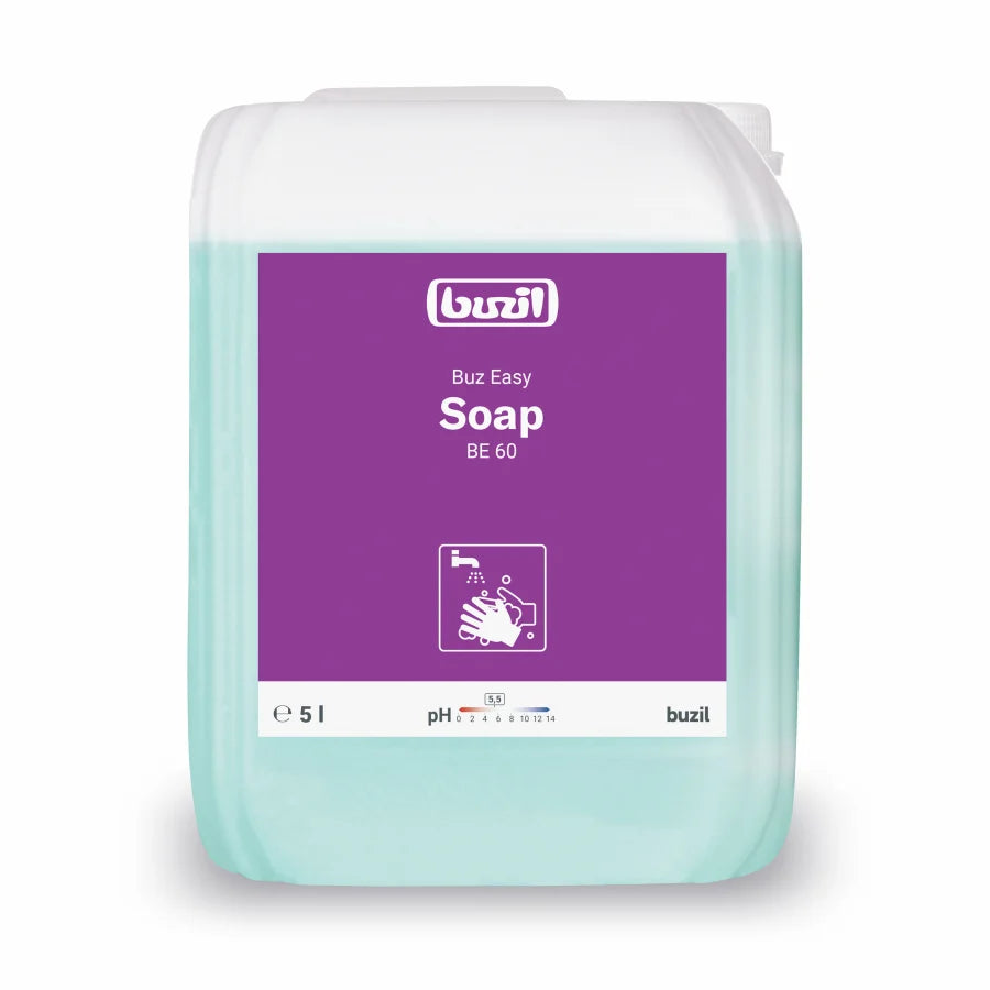 Buzil Buz Easy Soap Loțiune pentru spălarea mâinilor delicată pentru piele | Canister (5 l)