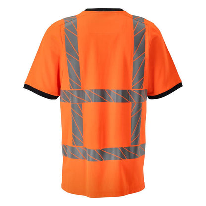 Tricou, tricou modern fit, portocaliu hi-vis