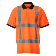 Tricou polo, tricou polo modern fit, portocaliu hi-vis