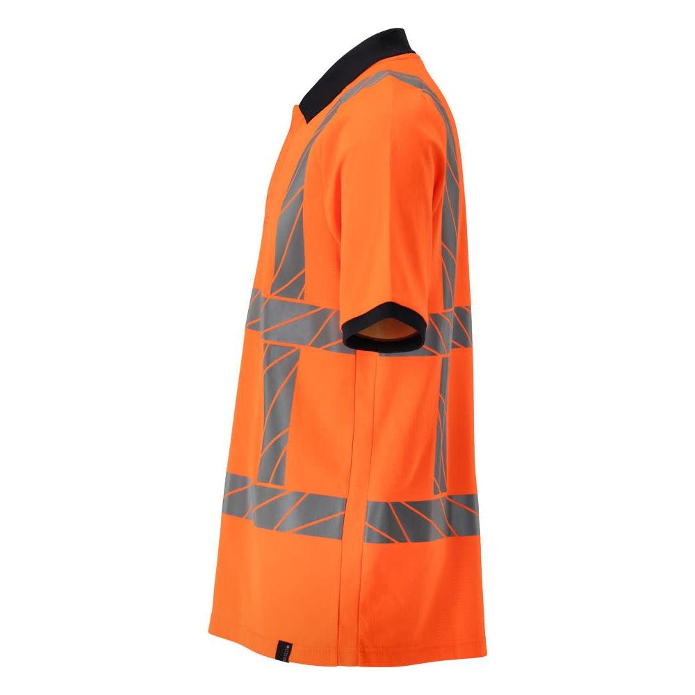 Tricou polo, tricou polo modern fit, portocaliu hi-vis