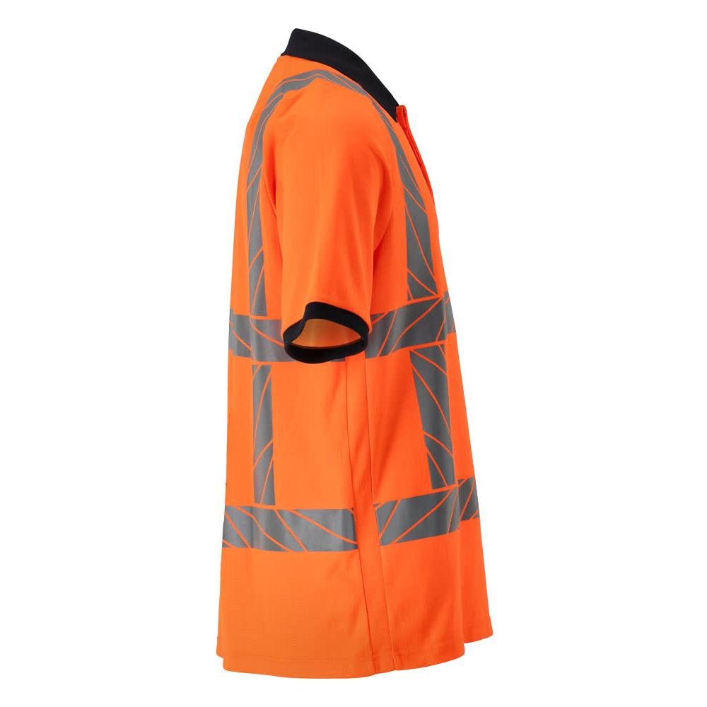Tricou polo, tricou polo modern fit, portocaliu hi-vis
