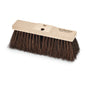 Mătura stradală Nölle Profi Brush Piassava 40 cm se remarcă prin perii săi deși, groși și maro (lungime de tăiere de 125 mm) și un cadru de lemn deschis la culoare cu două găuri pentru băț, inscripția "Kraftpaket" și calitatea de maestru de la Nölle Profi Brush Tehnica de Perii și Pensule e.K.