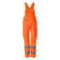 Salopete, buzunare pentru genunchi, inserții elastice Salopete, portocaliu hi-vis