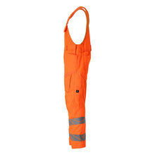 Salopete, buzunare pentru genunchi, inserții elastice Salopete, portocaliu hi-vis