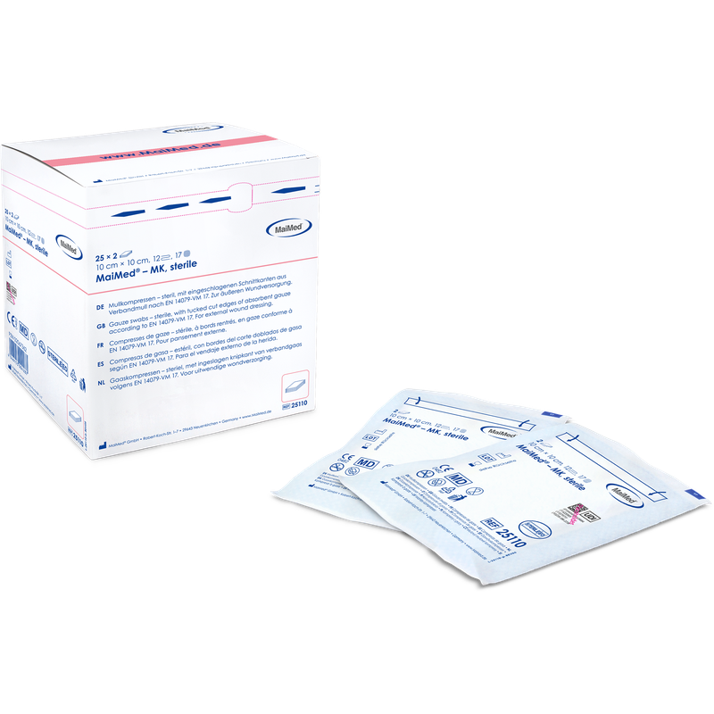 MaiMed-MK-sterile, comprese de tifon