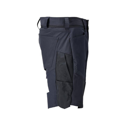Pantaloni scurți, pantaloni scurți ușori, negru-albastru
