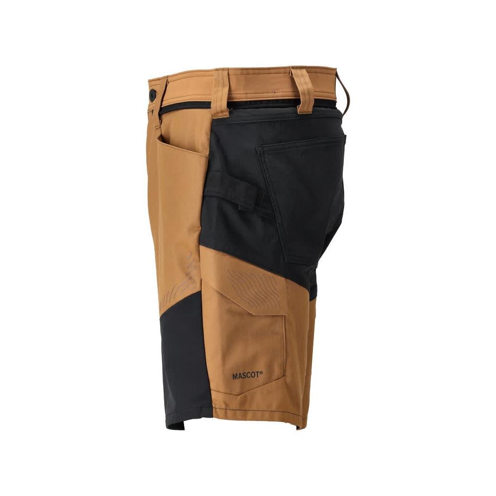 Pantaloni scurți, pantaloni scurți ușori, maro nuc/negru