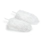 Două capete de schimb pentru pămătuf de praf din microfibră de la Nölle Profi Brush (40 cm, set de 2) de la Nölle Profi Brush Bürsten- & Pinseltechnik e.K. sunt așezate una lângă alta, moi și pufoase - perfecte pentru îndepărtarea eficientă a prafului de pe orice suprafață.