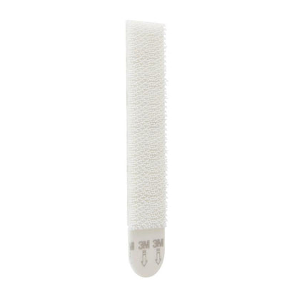 O prim-plan a unui singur tampon medical alb cu vârf texturat și mâner plat, poziționat vertical în fața unui fundal alb - similar cu 3M Deutschland GmbH Benzi de montare pentru imagini Command™ L, 6 seturi în pachet avantajos, 17206-6.