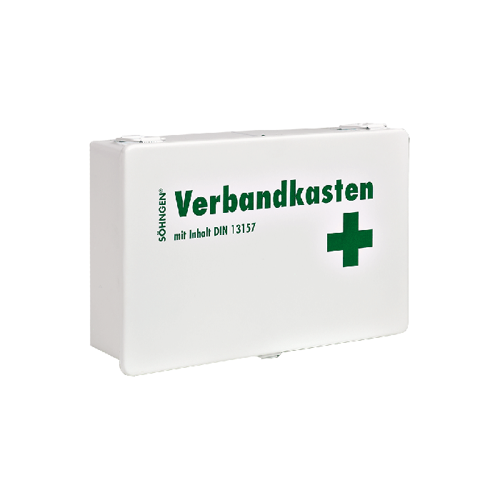 Verbandkasten KIEL Stahlblech mit Füllung Standard DIN 13157