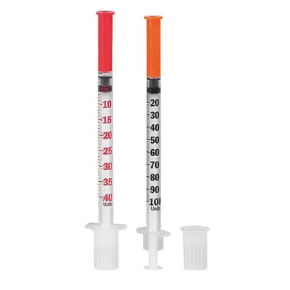 Seringă de insulină Micro-Fine Plus | Pachet (100 bucăți)