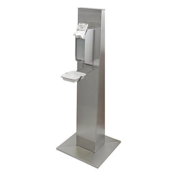 Coloana din oțel inoxidabil Ophardt de la Diversey Deutschland GmbH & Co. OHG este o coloană din oțel inoxidabil pentru distribuitoarele Soft Care Man, cu un suport stabil, dreptunghiular și o bază largă pentru distribuția stabilă și independentă a dezinfectantului pentru mâini. Ambalaj: 1 bucată.