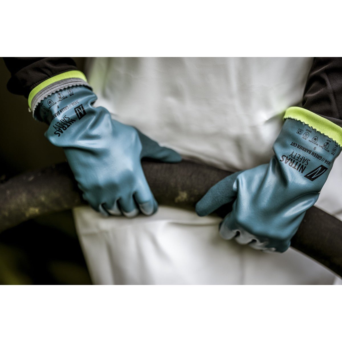 NITRAS GREEN BARRIER CUT, manusi de protectie chimica, benzina