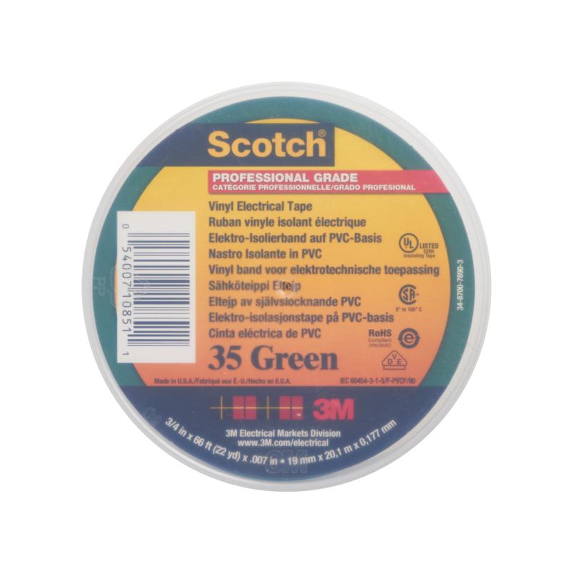 Bandă izolatoare electrică de vinil 3M™ Scotch® 35
